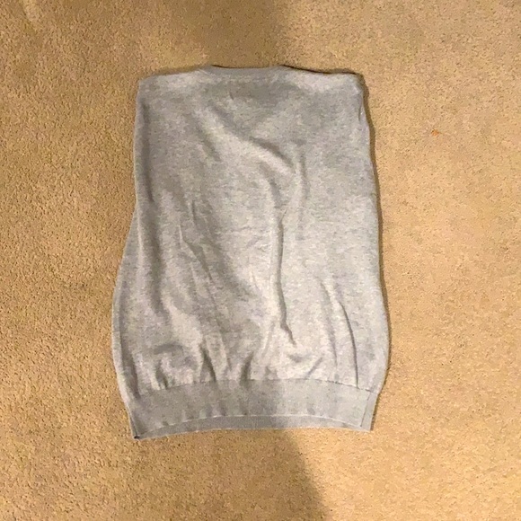 Grey Sweater - V Neck Medium - Picture 2 of 2